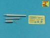 Aber 35L-250 125mm 2A46 Barrel for Russian Tank T-64 & T-72A (For Trumpeter) 1:35